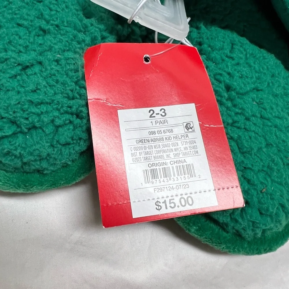 Slippers Christmas Santa’s little Helper
